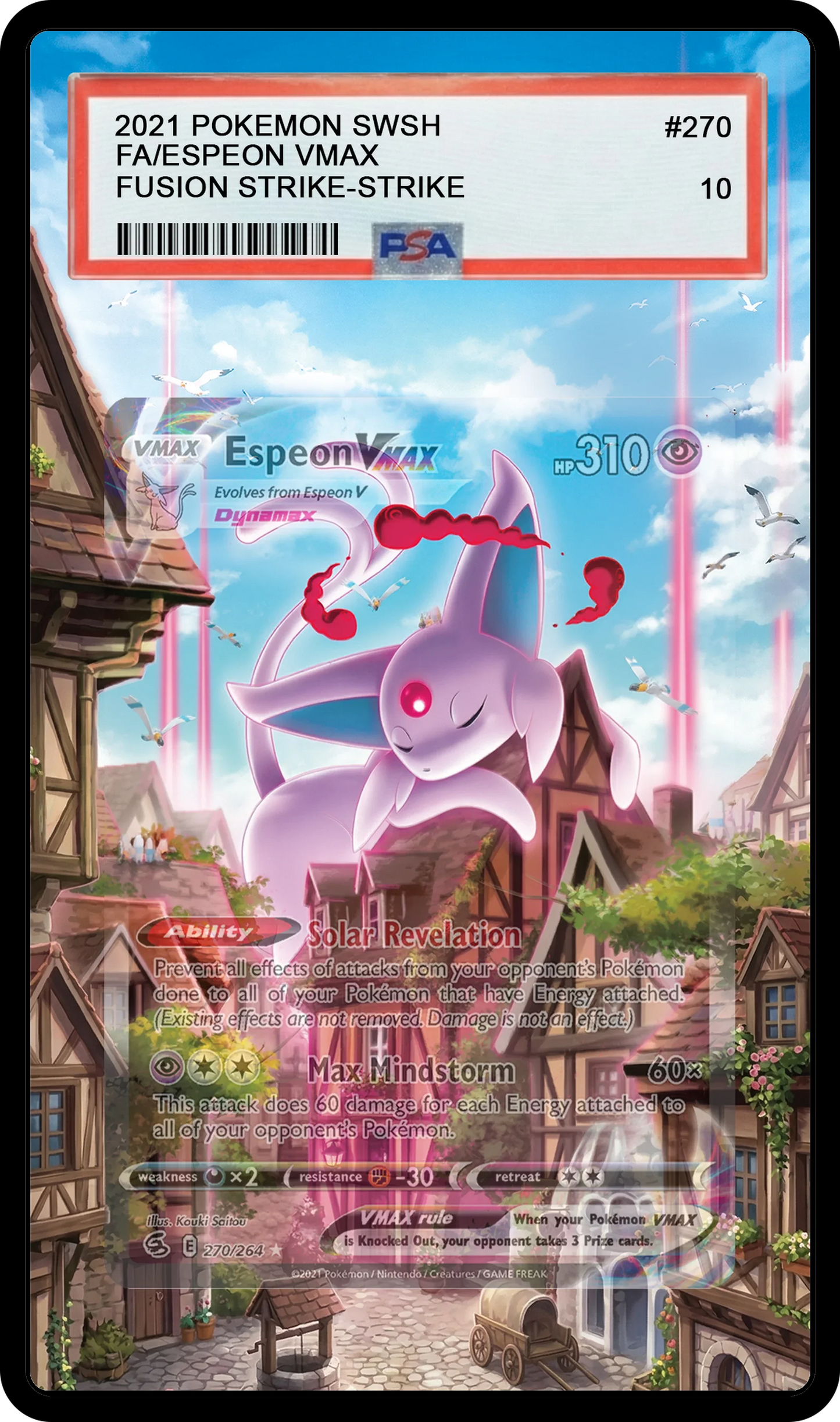Espeon VMAX - 270 FST Custom Extended Aura