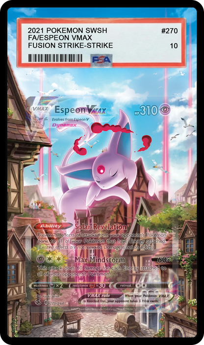 Espeon VMAX - 270 FST Custom Extended Aura