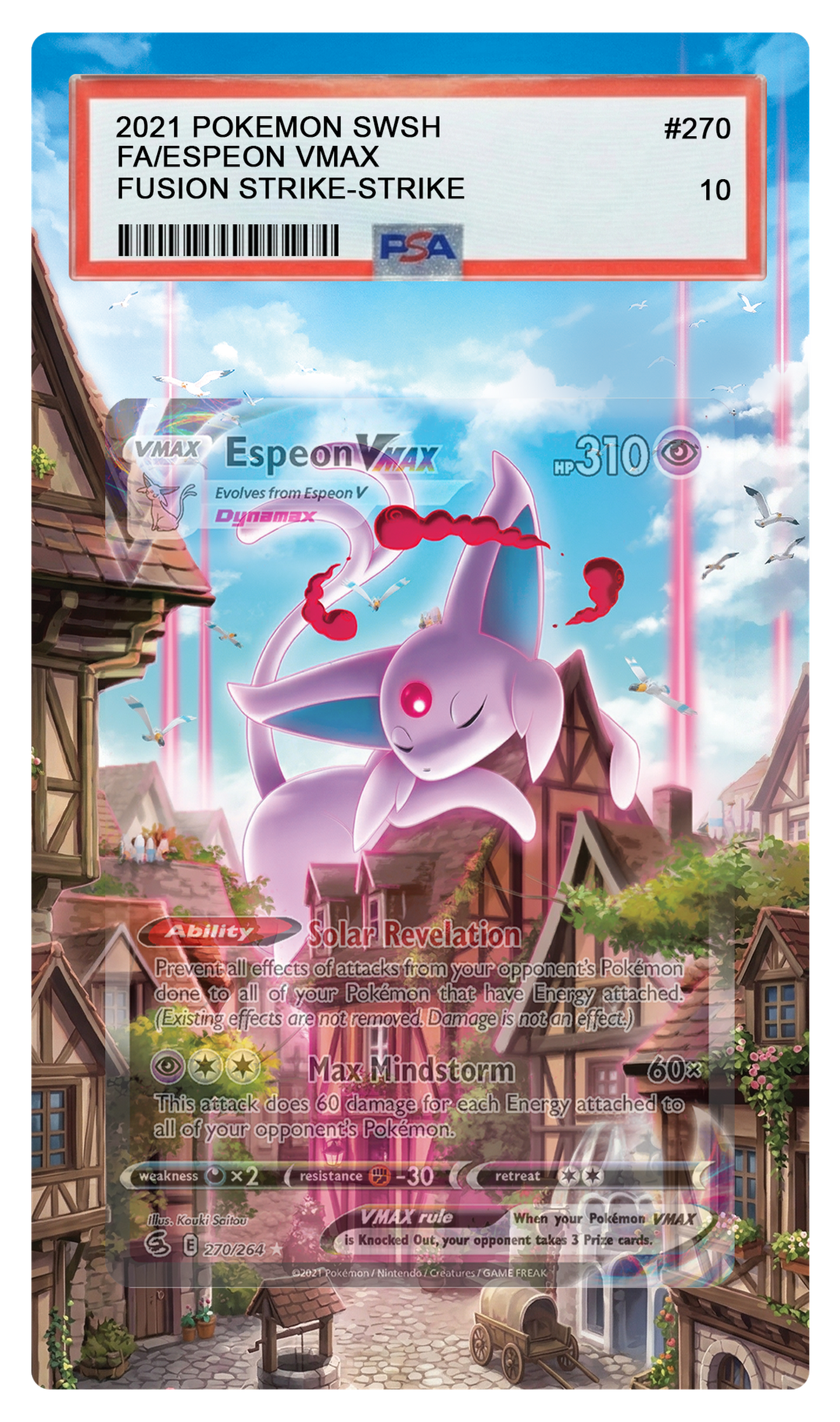 Espeon VMAX - 270 FST Custom Extended Aura