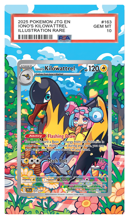 Iono's Kilowattrel - 163 JTG Custom Extended Aura