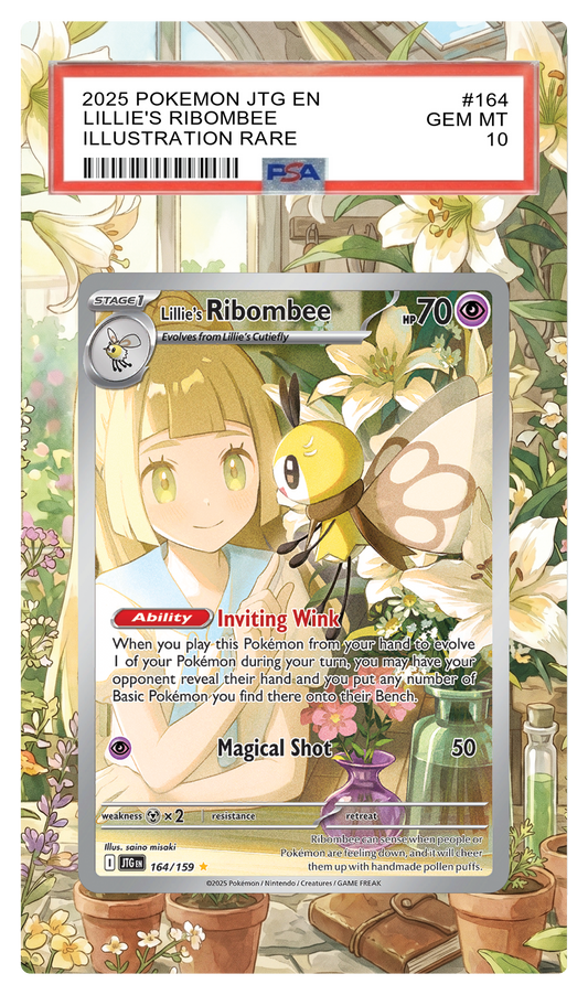 Lillie's Ribombee - 164 JTG Custom Extended Aura