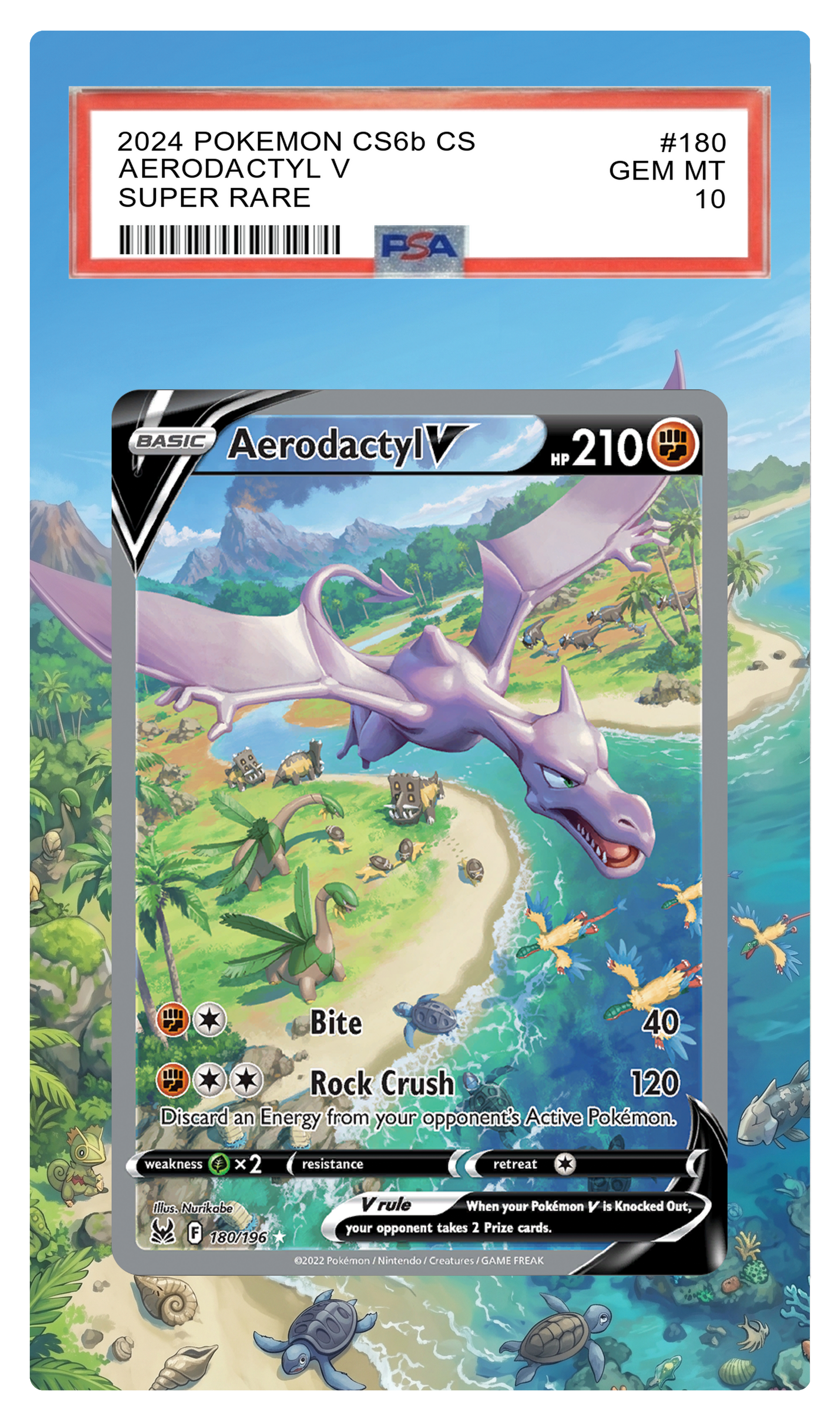 Aerodactyl V - 180 LOR Custom Extended Aura