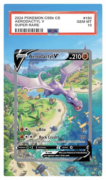 Aerodactyl V - 180 LOR Custom Extended Aura