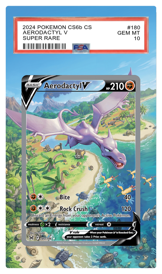 Aerodactyl V - 180 LOR Custom Extended Aura