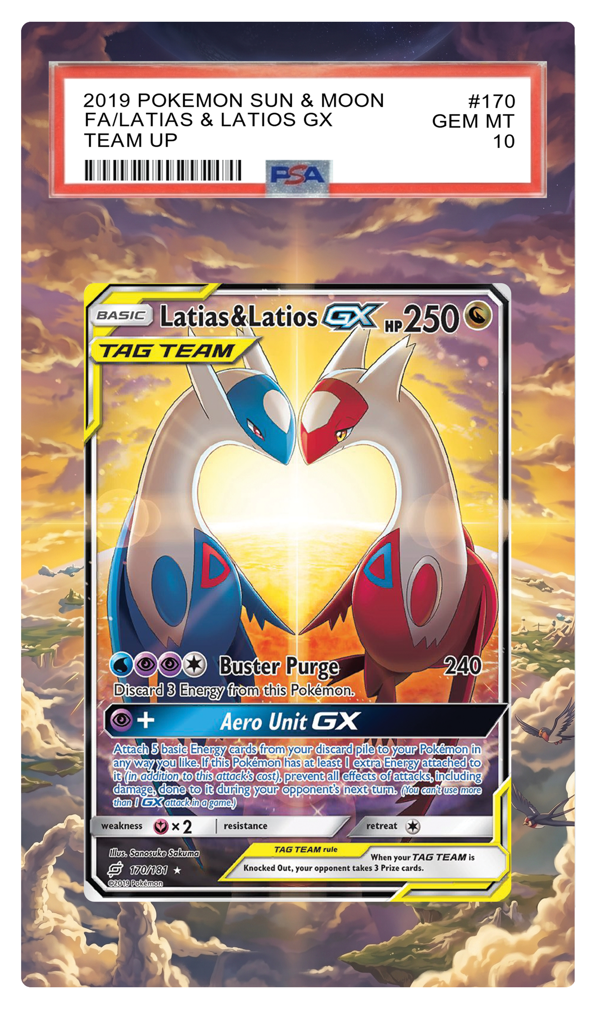 Latias & Latios GX - 170 TEU Custom Extended Aura