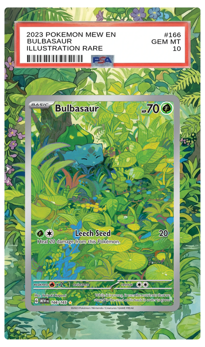 Bulbasaur - 166 MEW Custom Extended Aura