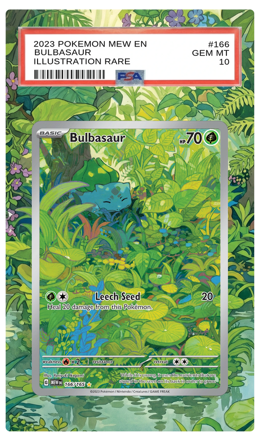 Bulbasaur - 166 MEW Custom Extended Aura