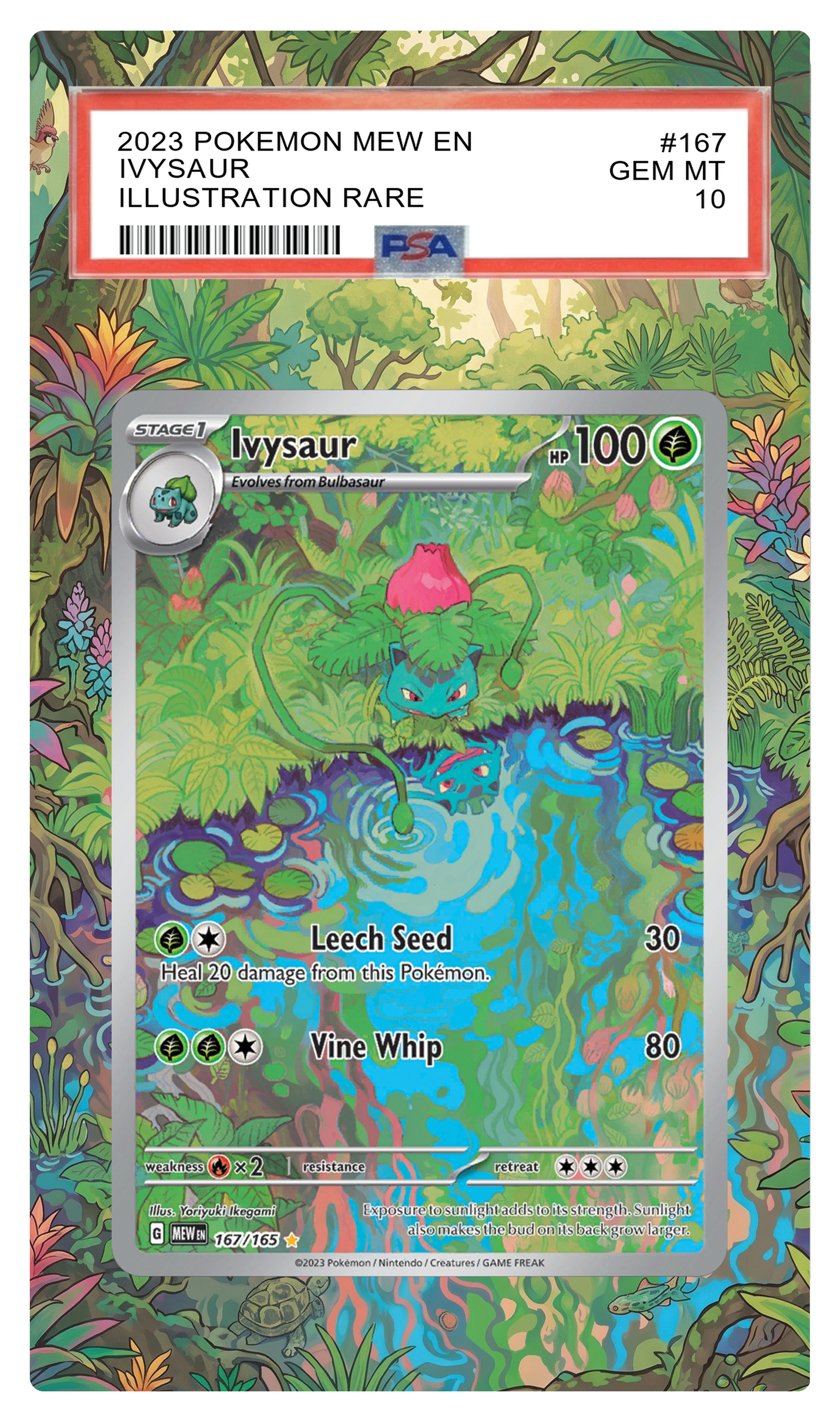 Ivysaur - 167 MEW Custom Extended Aura