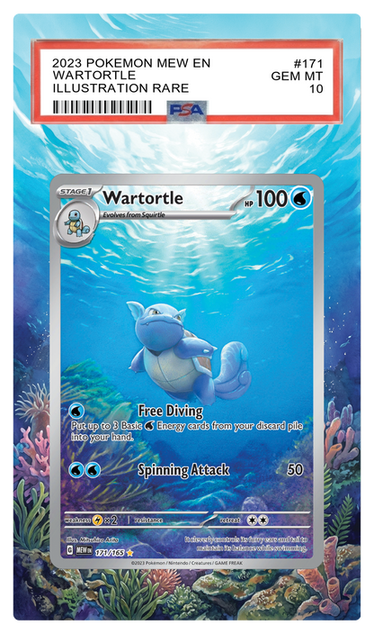 Wartortle - 171 MEW Custom Extended Aura