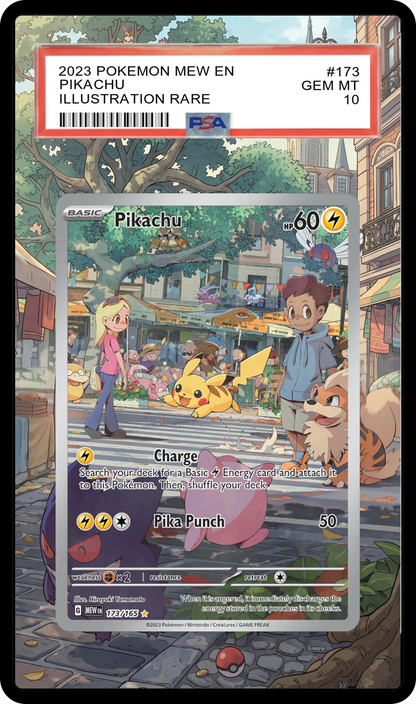 Pikachu - 173 MEW Custom Extended Aura