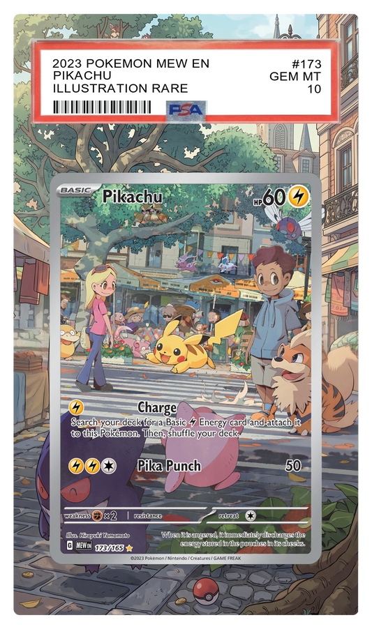 Pikachu - 173 MEW Custom Extended Aura