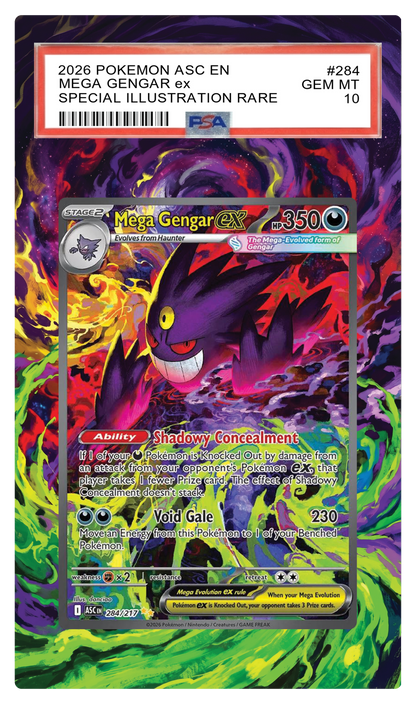 Mega Gengar ex - 284 ASC Custom Extended Aura