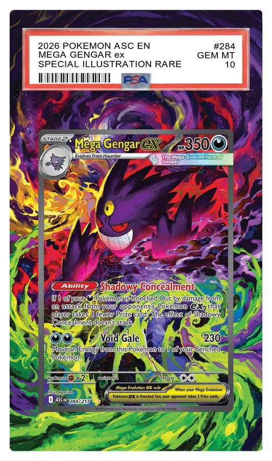 Mega Gengar ex - 284 ASC Custom Extended Aura