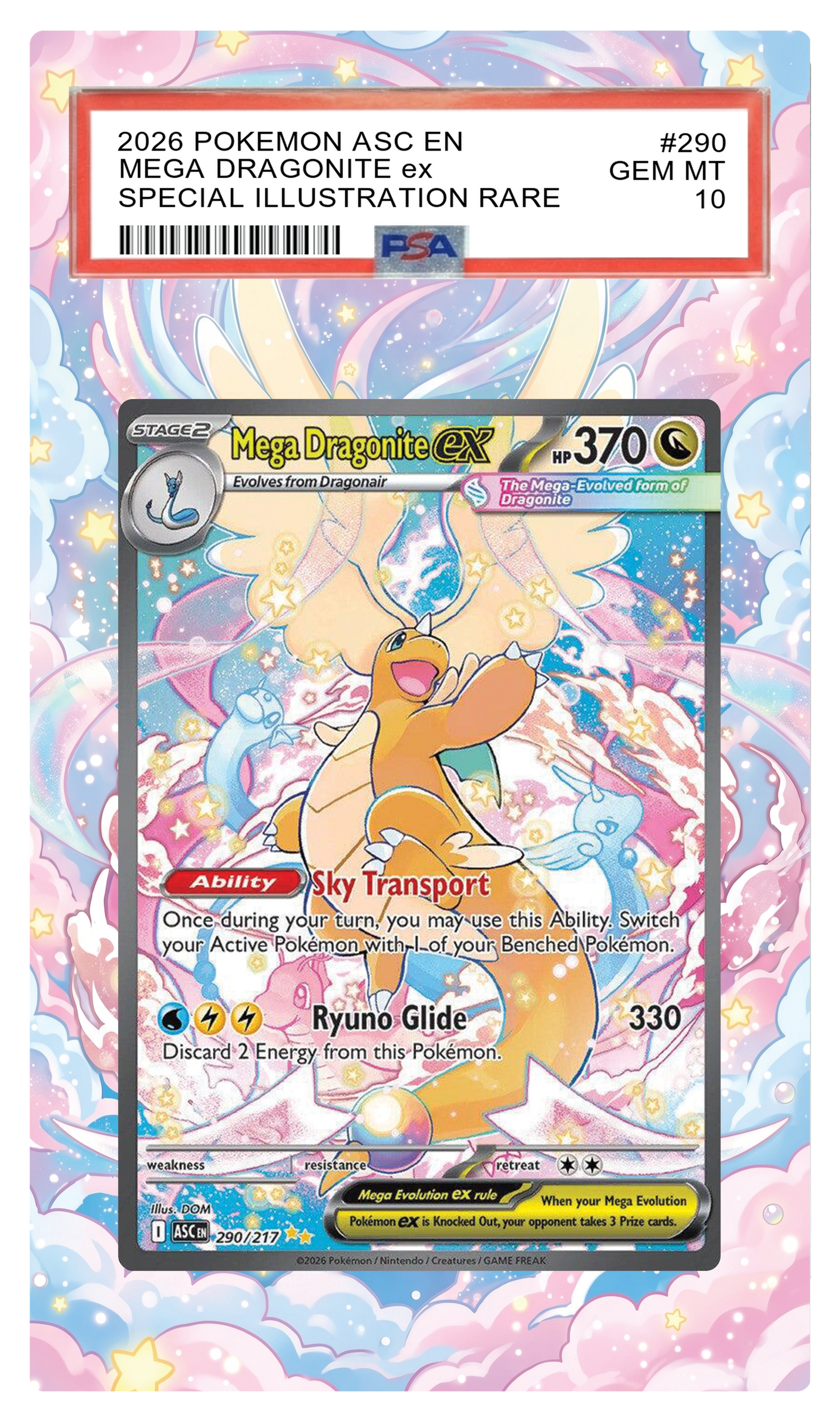 Mega Dragonite ex - 290 ASC Custom Extended Aura