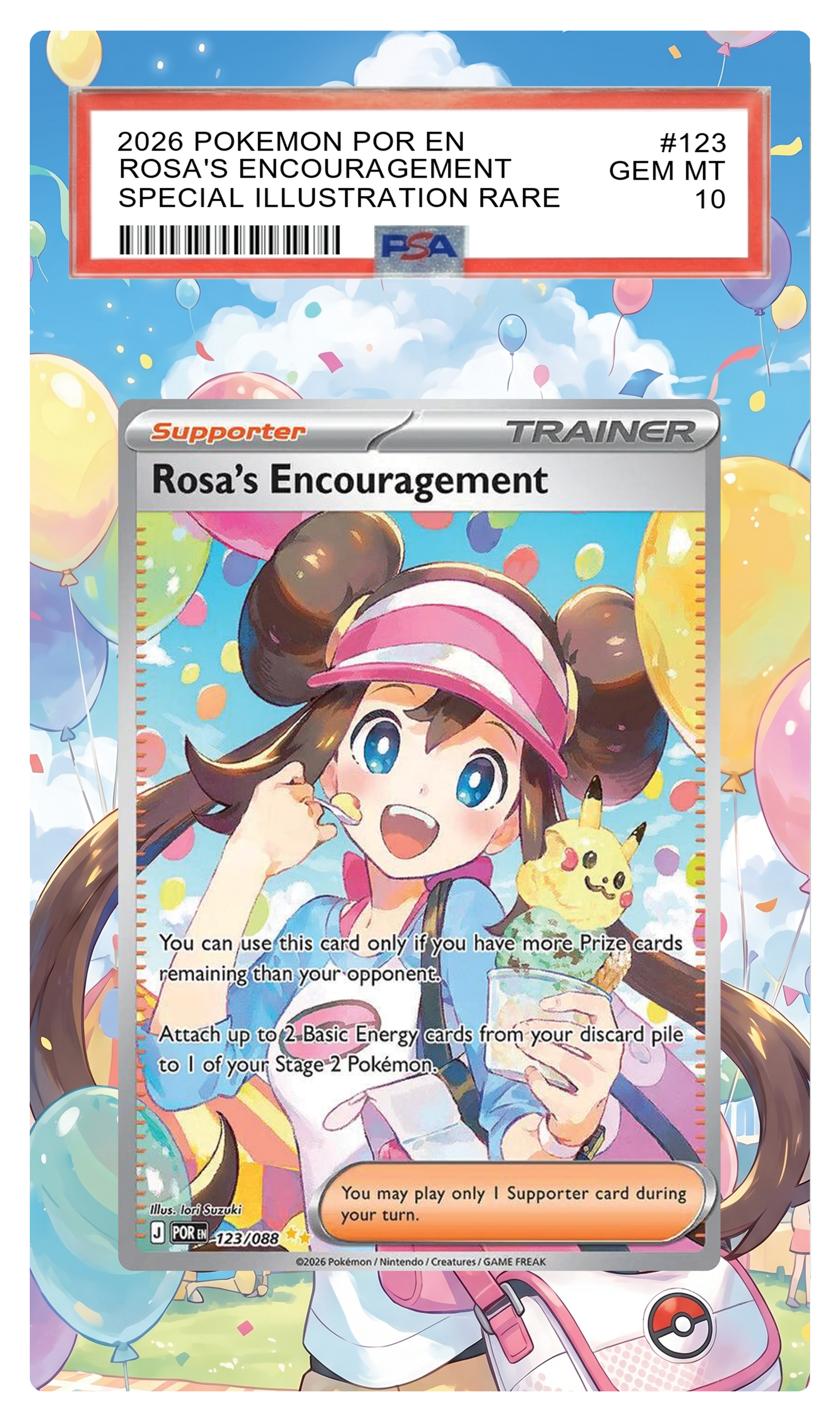 Rosa's Encouragement - 123 POR Custom Extended Aura