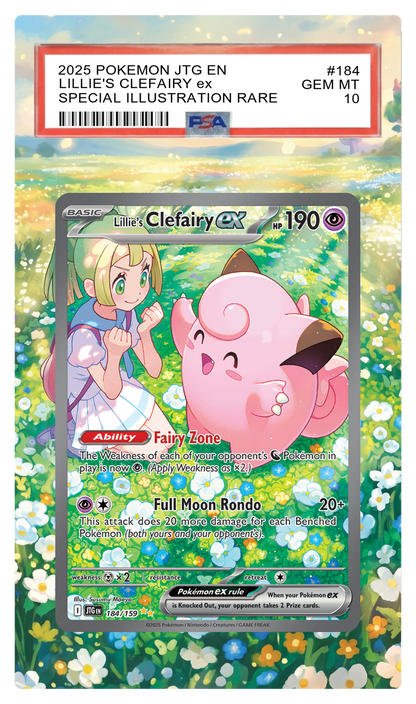 Lillie's Clefairy ex - 184 JTG Custom Extended Aura