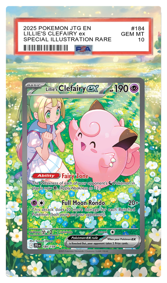 Lillie's Clefairy ex - 184 JTG Custom Extended Aura