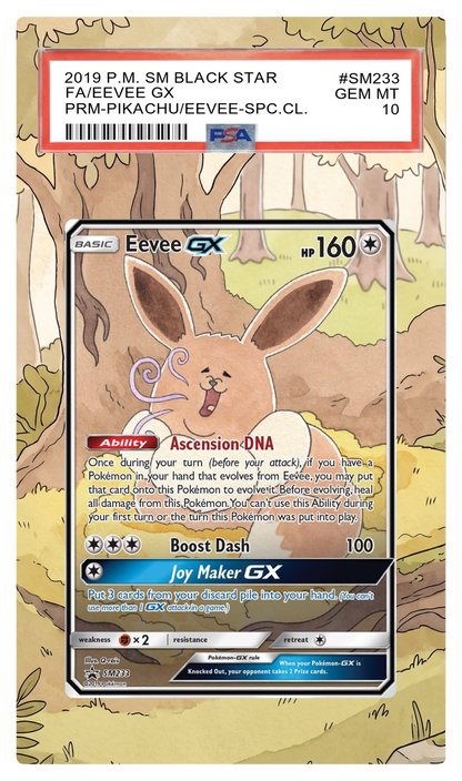 Eevee GX - SM233 Promo Custom Extended Aura