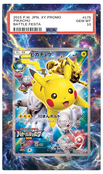 Pikachu (Battle Festa) - 175 XYP Custom Extended Aura
