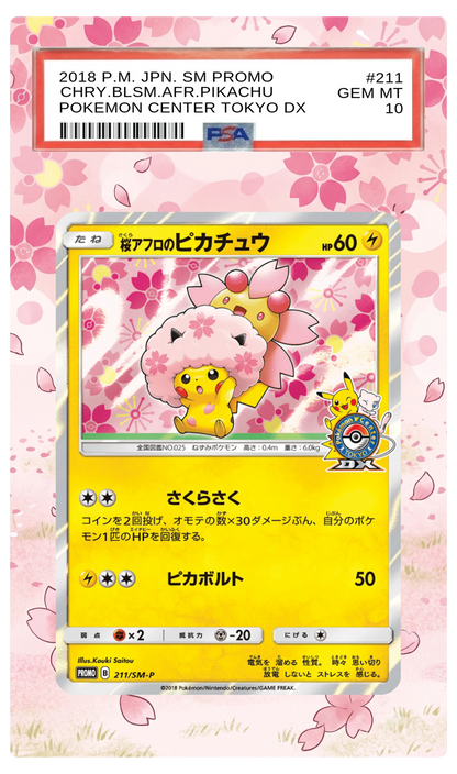 Cherry Blossom Afro Pikachu - 211 SMP Custom Extended Aura