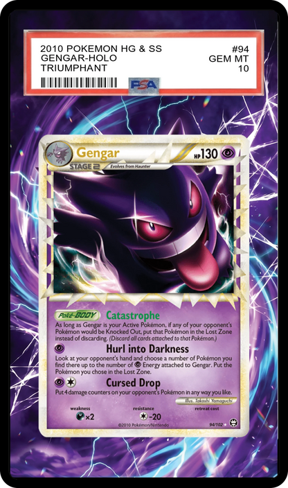Gengar - 94 Triumphant Custom Extended Aura