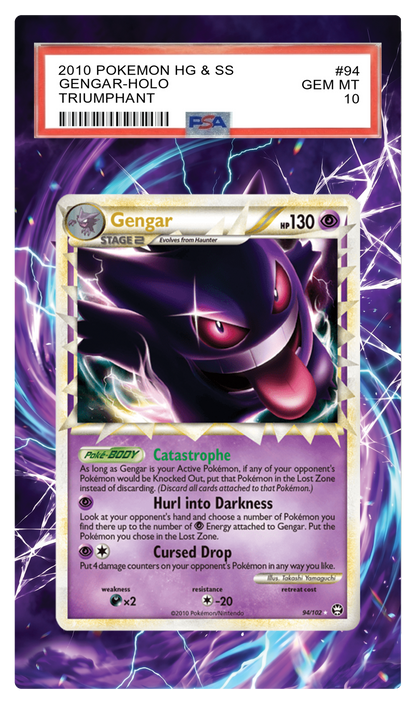 Gengar - 94 Triumphant Custom Extended Aura