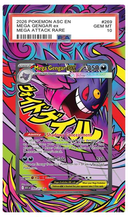 Mega Gengar ex - 269 ASC Custom Extended Aura