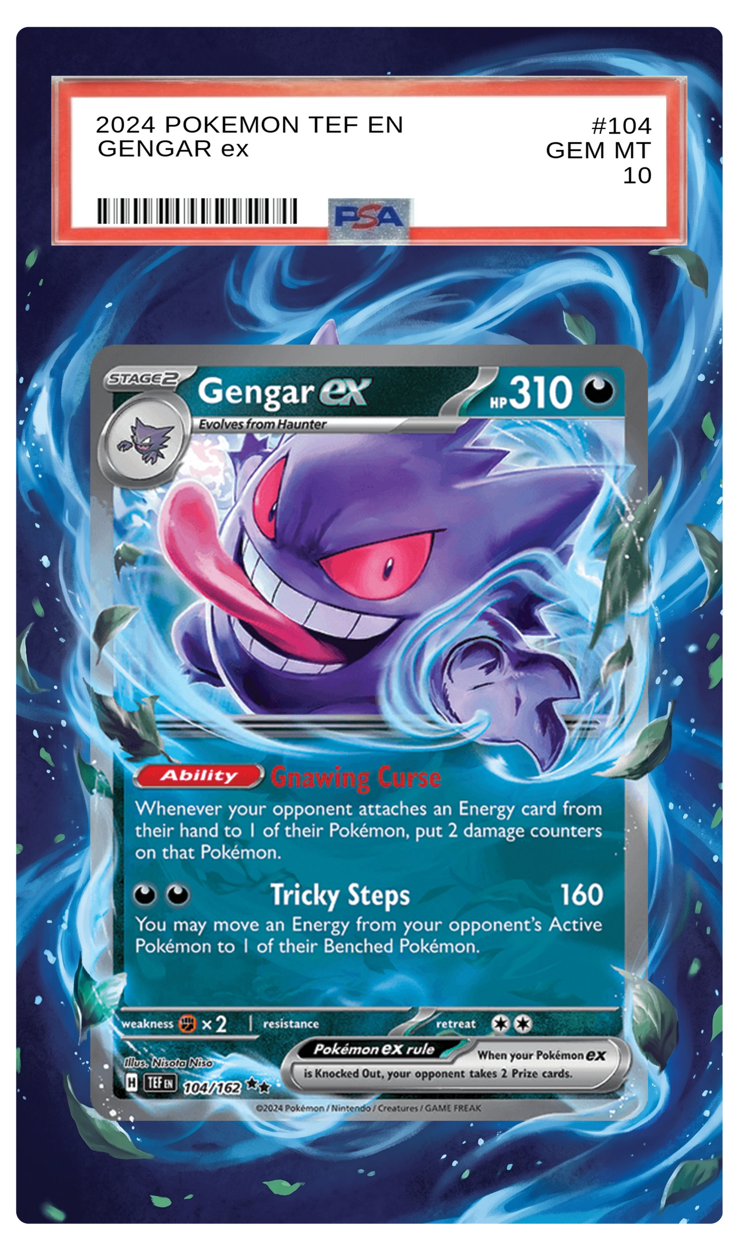 Gengar ex - 104 TEF Custom Extended Aura
