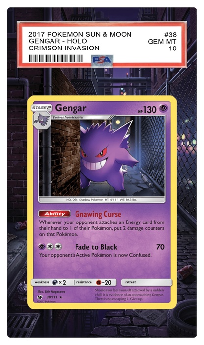 Gengar - 38 CIN Custom Extended Aura