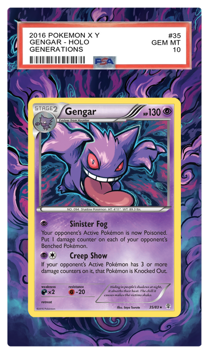 Gengar - 35 GEN Custom Extended Aura