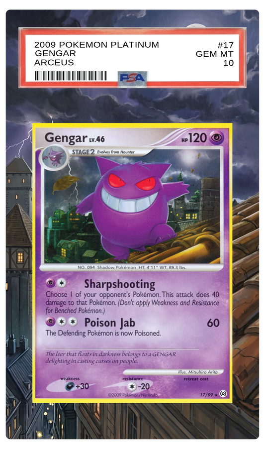 Gengar - 17 Platinum: Arceus Custom Extended Aura