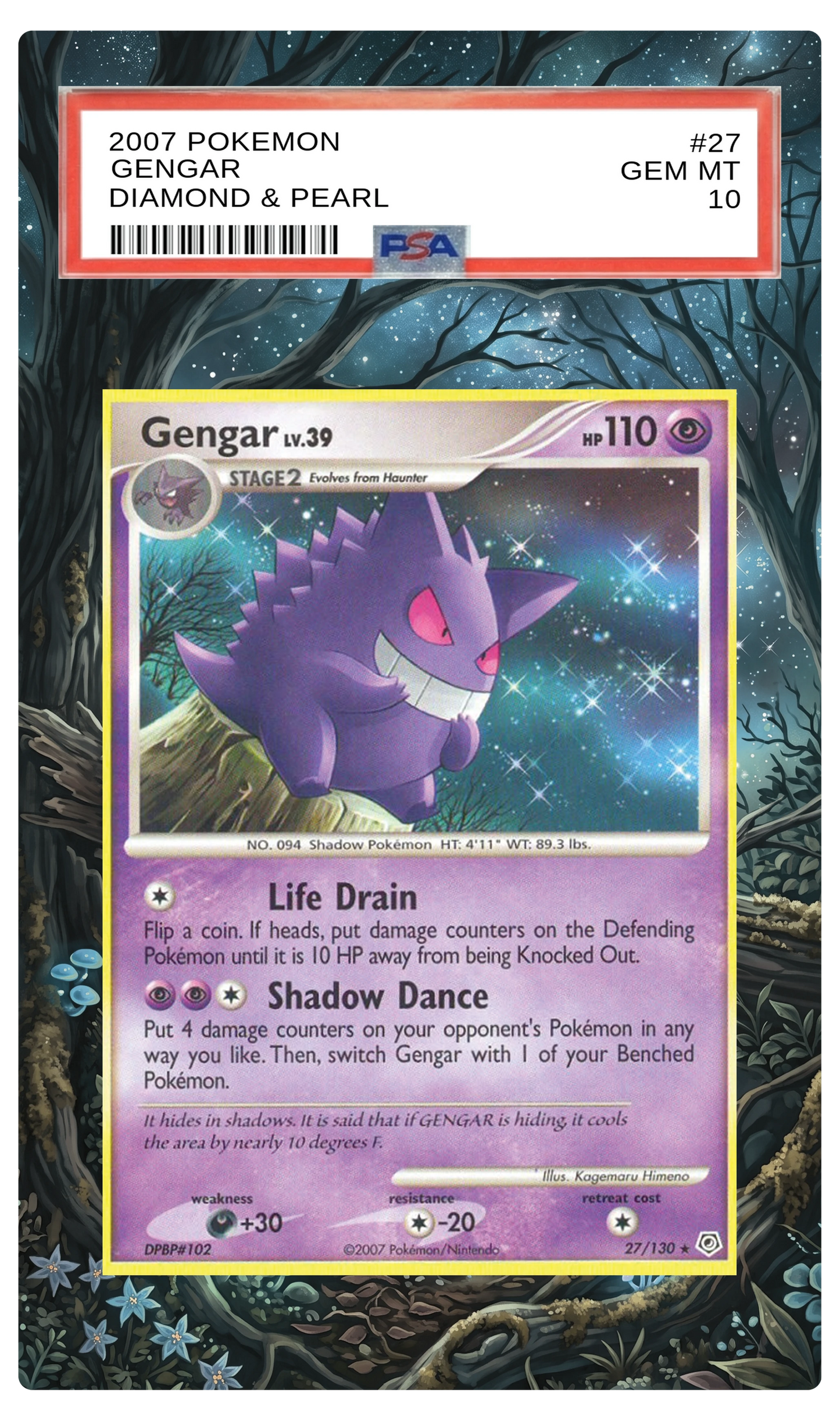 Gengar - 27 Diamond & Pearl Custom Extended Aura