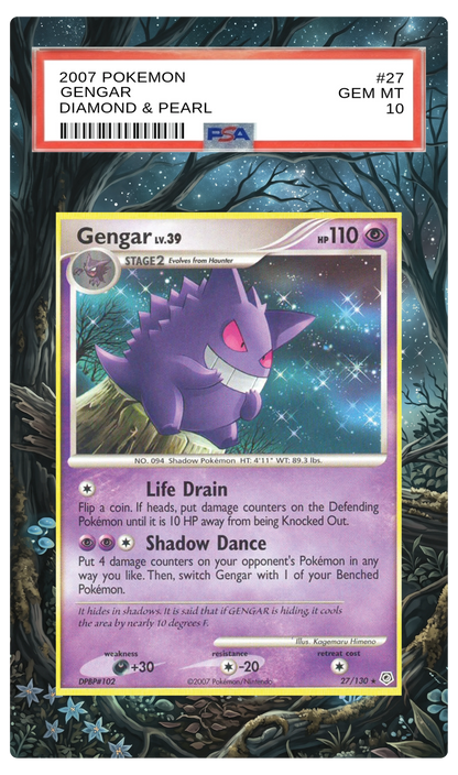 Gengar - 27 Diamond & Pearl Custom Extended Aura