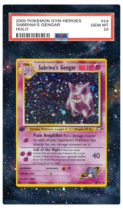 Sabrina's Gengar - 14 Gym Heroes Custom Extended Aura