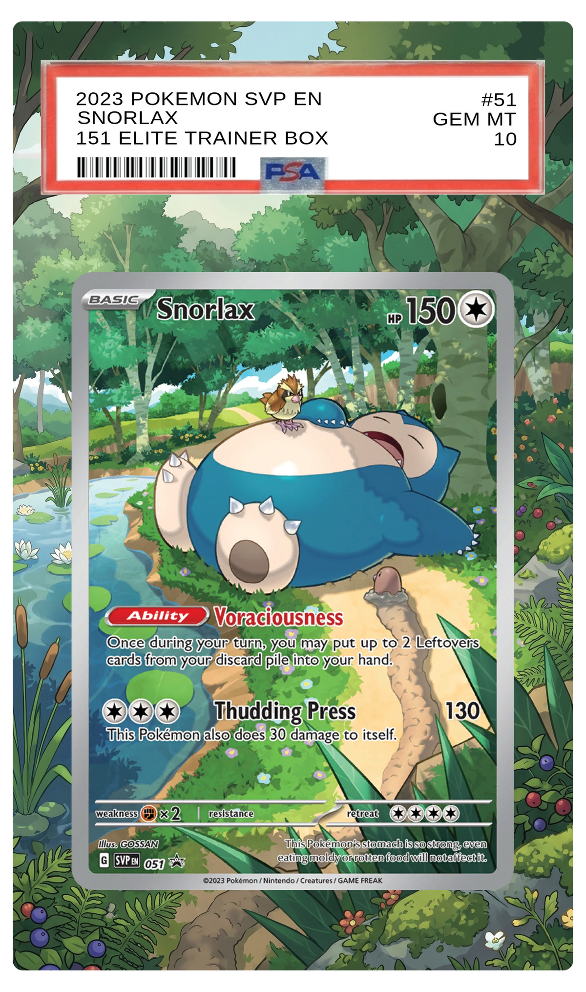 Snorlax - 51 SVP Custom Extended Aura