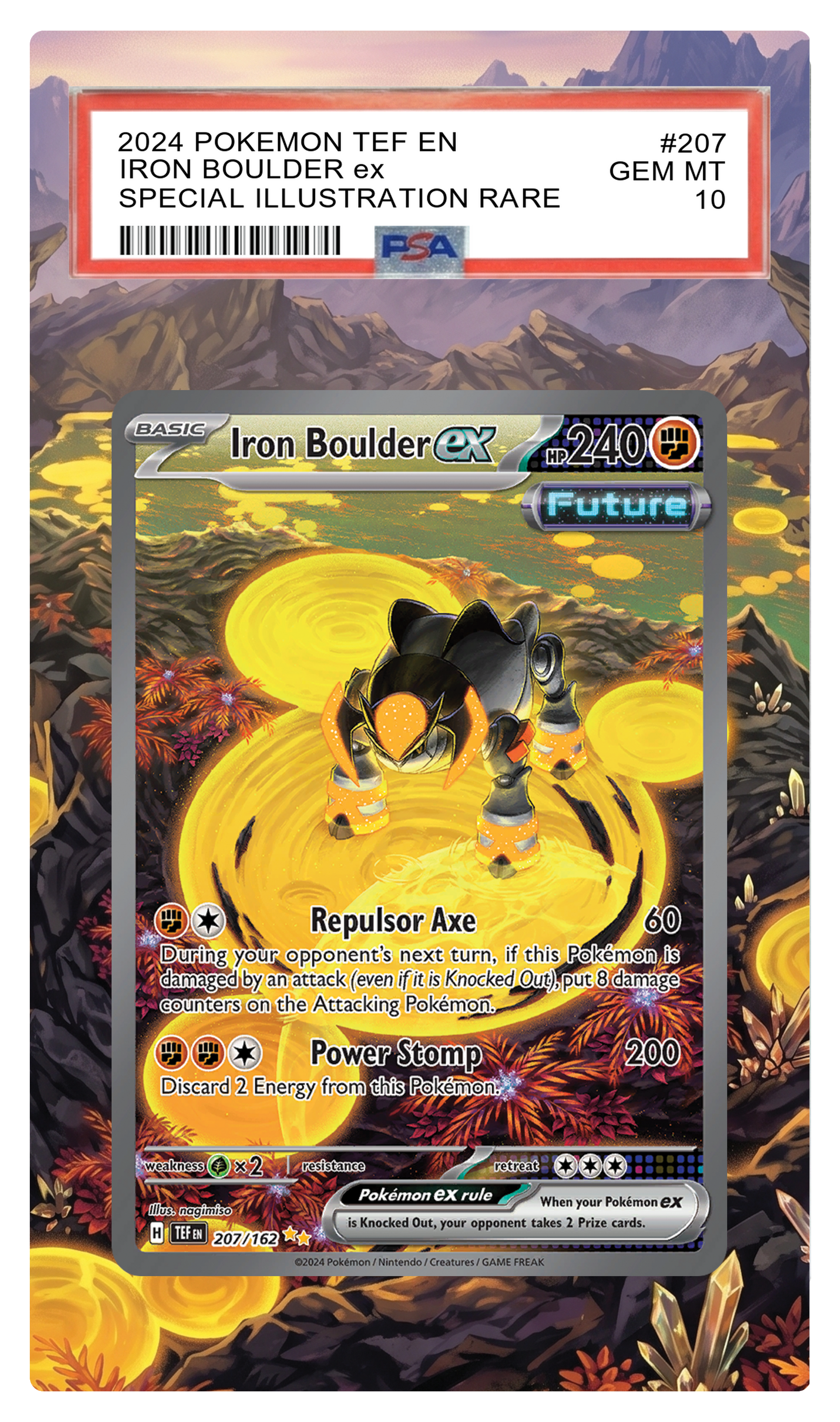 Iron Boulder ex - 207 TEF Custom Extended Aura