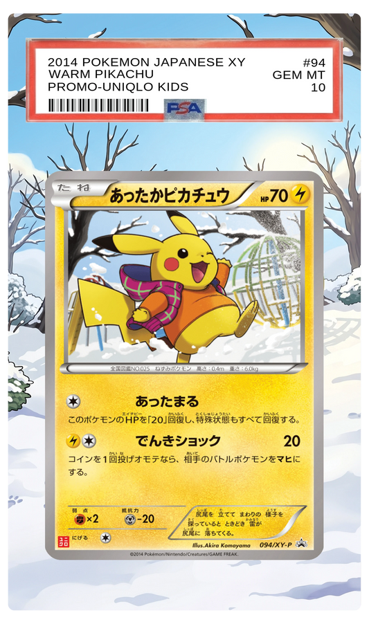 Warm Pikachu - 94 XYP Custom Extended Aura