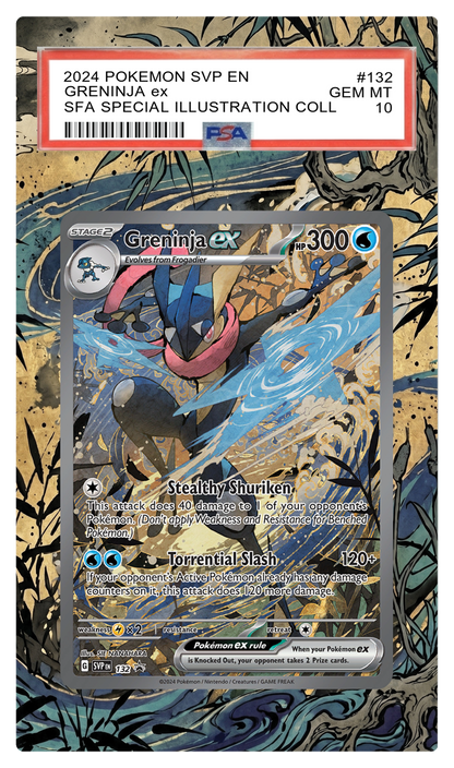 Greninja ex - 132 SVP Custom Extended Aura
