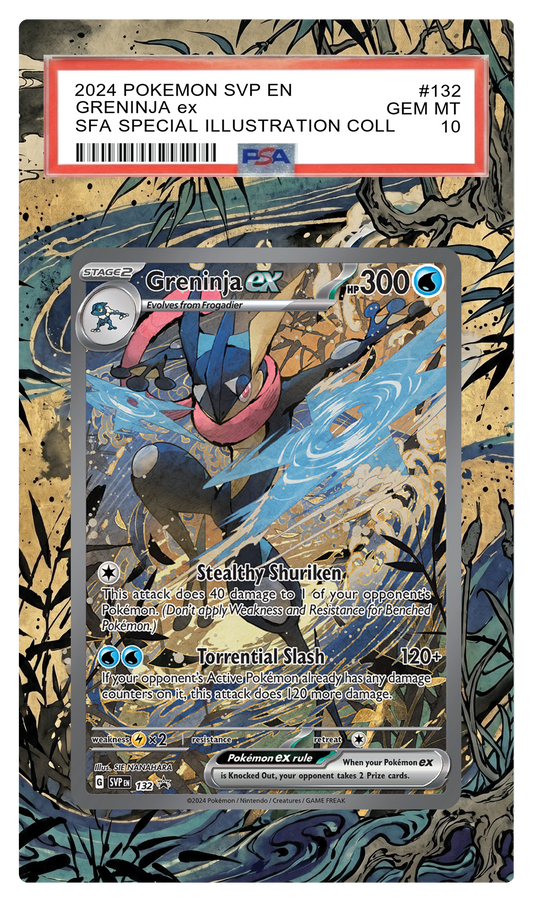 Greninja ex - 132 SVP Custom Extended Aura