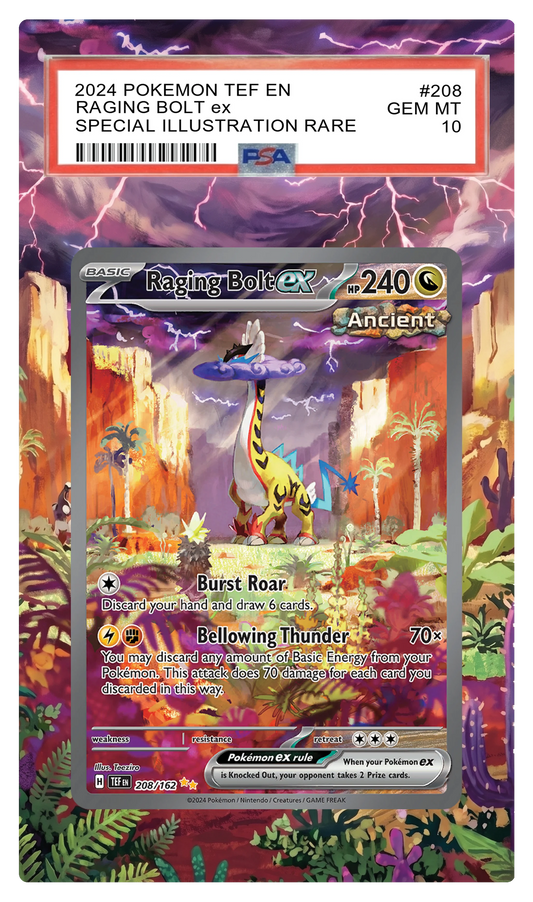 Raging Bolt ex - 208 TEF Custom Extended Aura