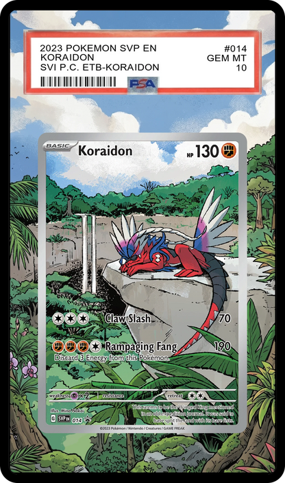 Koraidon - 14 SVP Custom Extended Aura