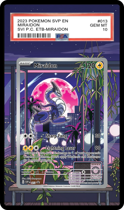 Miraidon - 13 SVP Custom Extended Aura