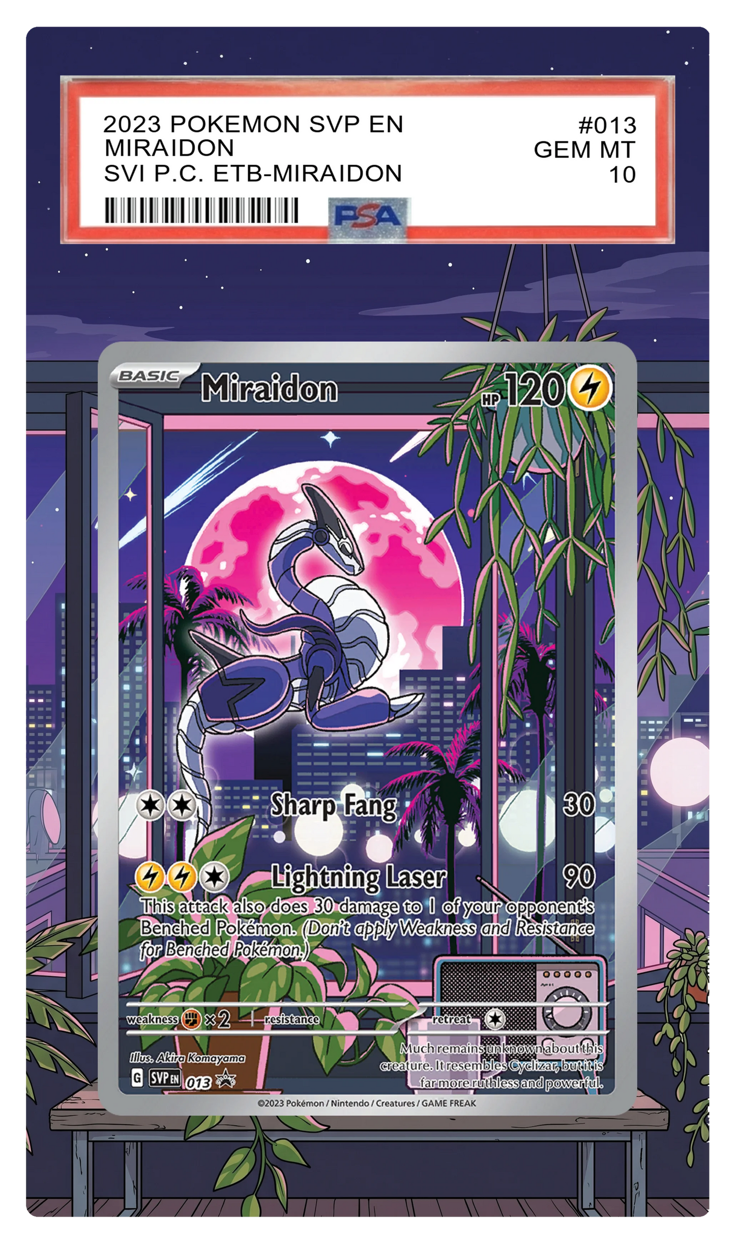 Miraidon - 13 SVP Custom Extended Aura