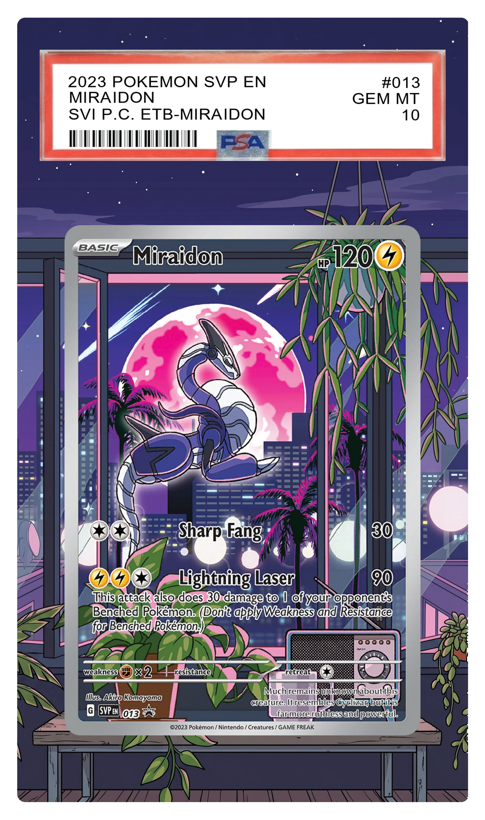 Miraidon - 13 SVP Custom Extended Aura