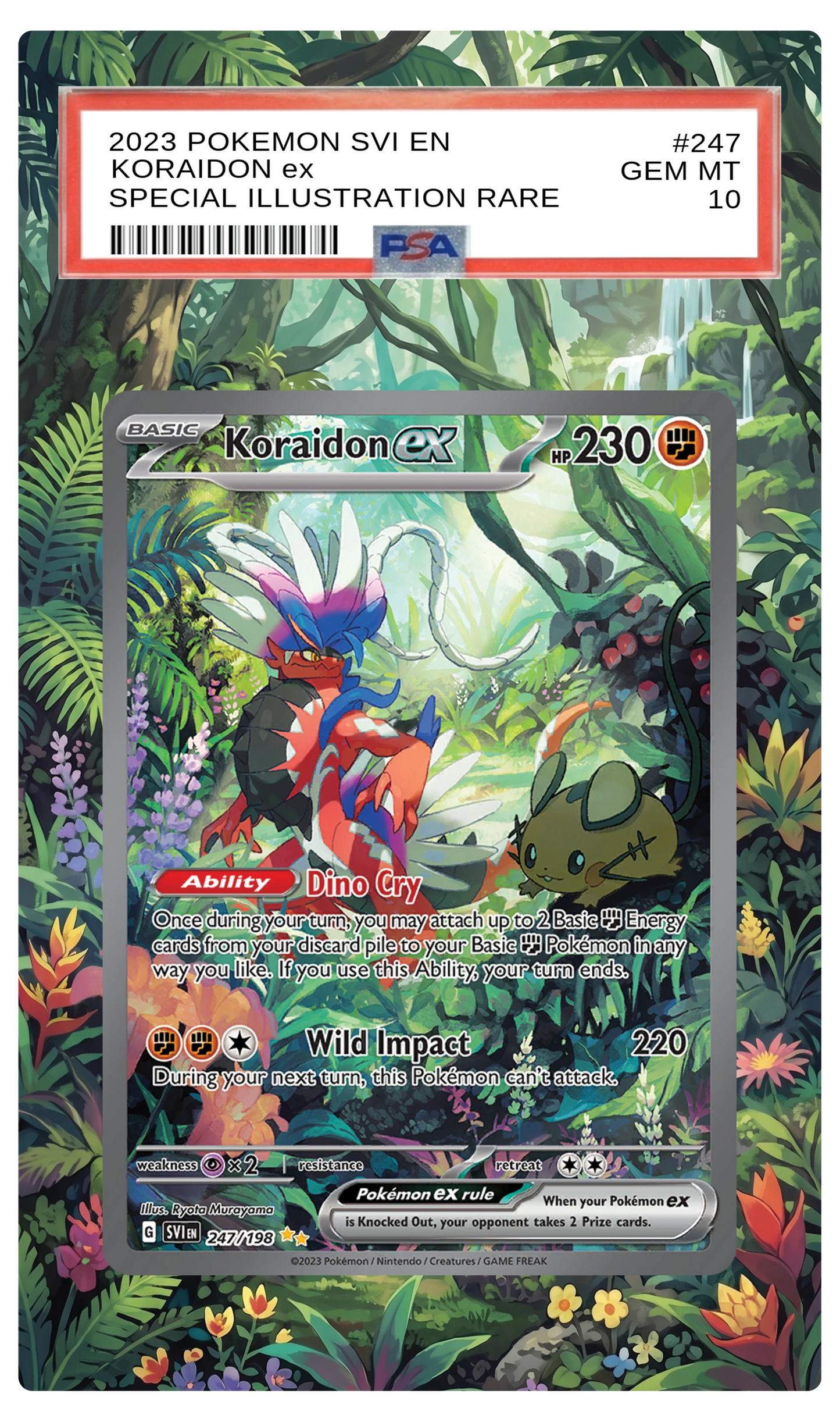 Koraidon ex - 247 SVI Custom Extended Aura