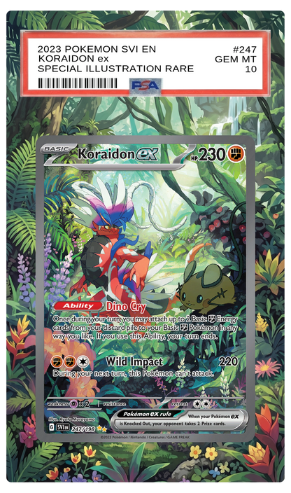Koraidon ex - 247 SVI Custom Extended Aura