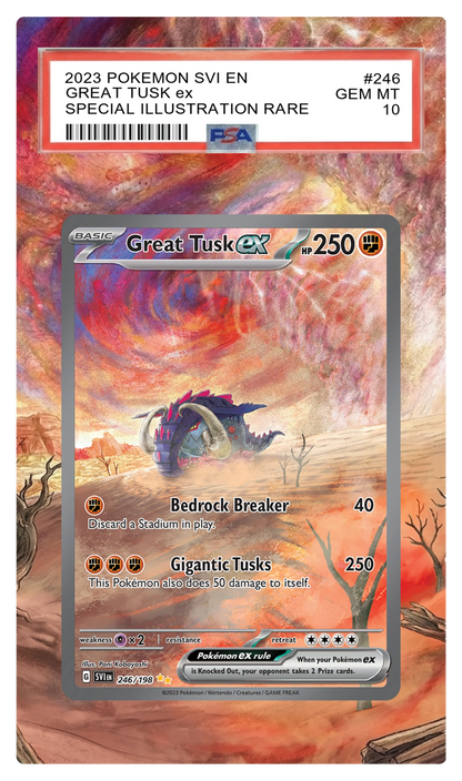 Great Tusk ex - 246 SVI Custom Extended Aura