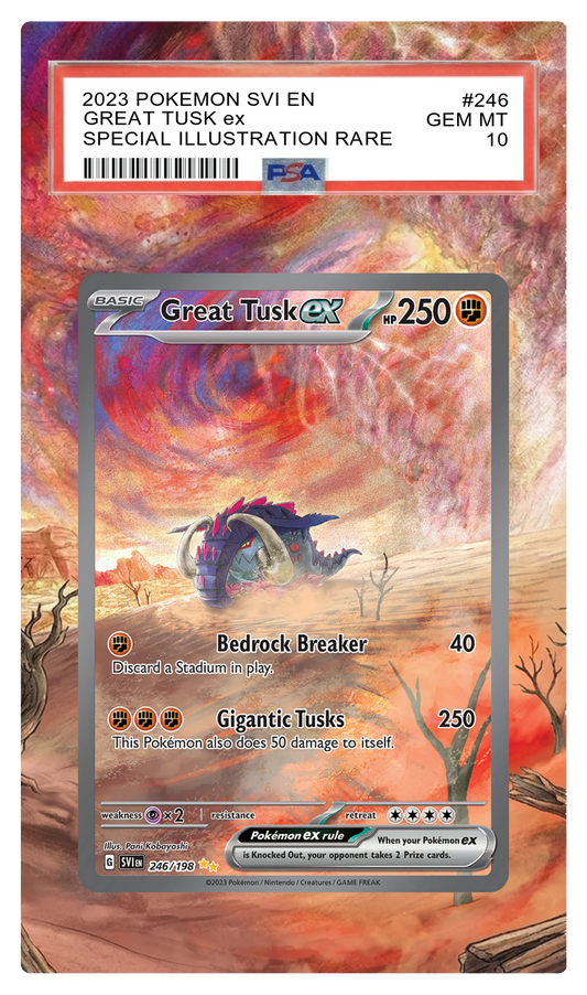 Great Tusk ex - 246 SVI Custom Extended Aura
