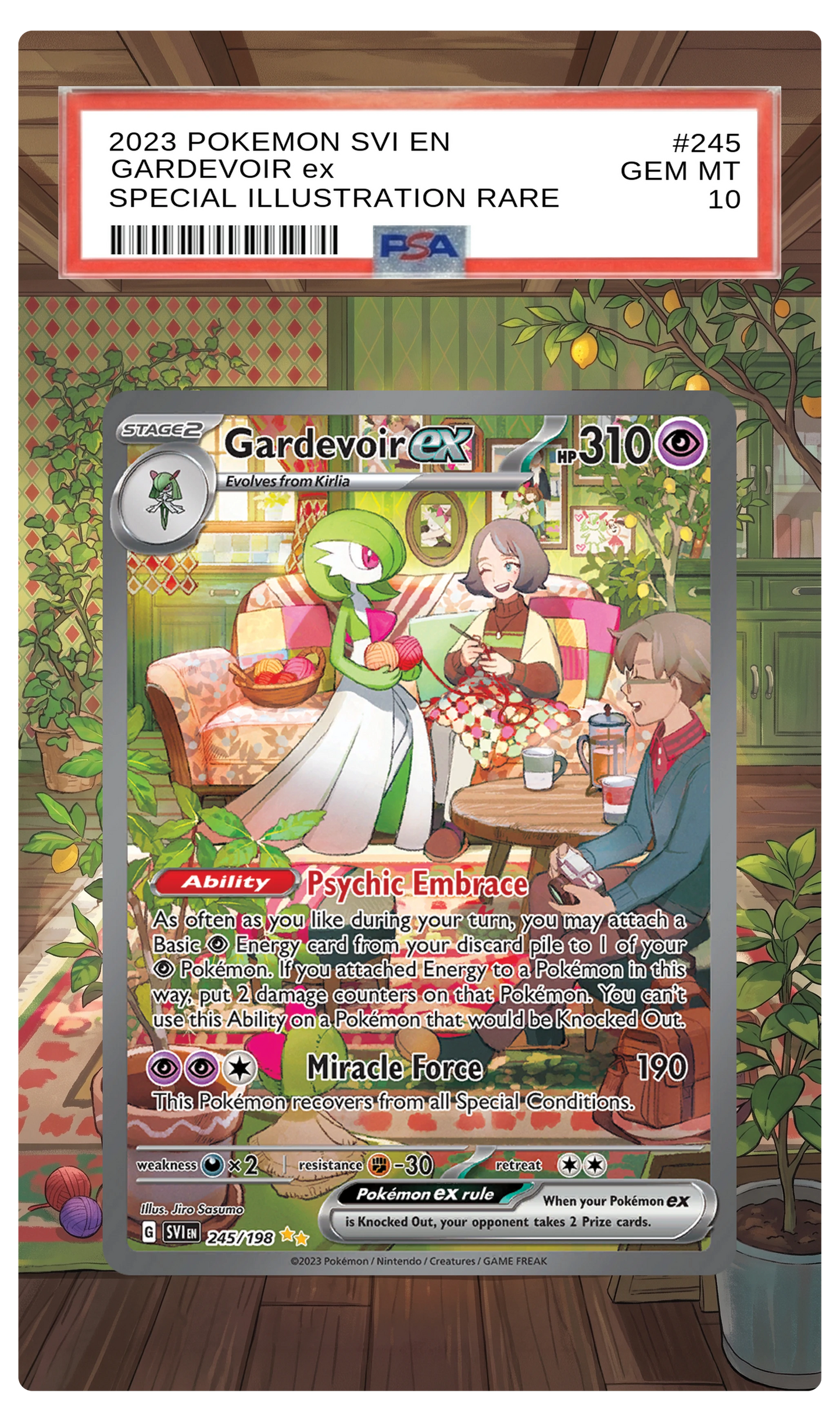 Gardevoir ex - 245 SVI Custom Extended Aura