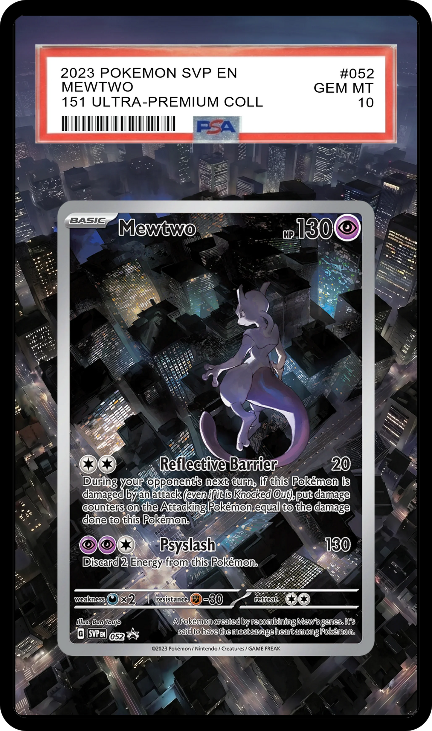 Mewtwo - 52 SVP Custom Extended Aura